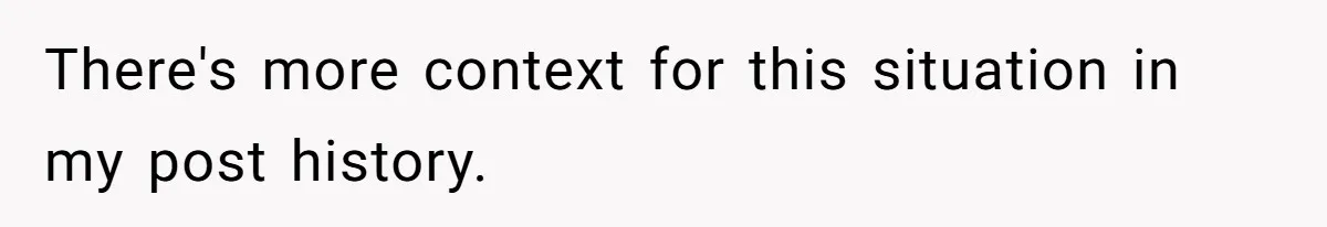 There's more context for this situation in my post history.