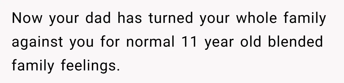 Father Digs Through Trash And Shares Son's Old Therapy Notebook With Entire Family Now your dad has turned your whole family against you for normal 11 year old blended family feelings.