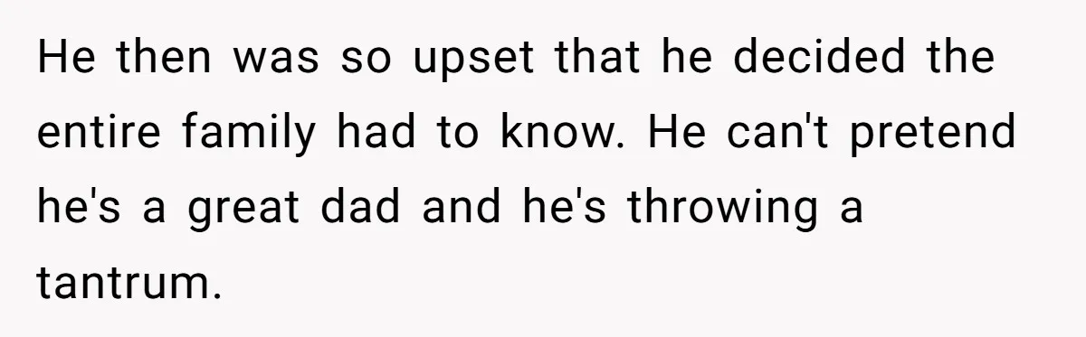 Father Digs Through Trash And Shares Son's Old Therapy Notebook With Entire Family He then was so upset that he decided the entire family had to know. He can't pretend he's a great dad and he's throwing a tantrum.