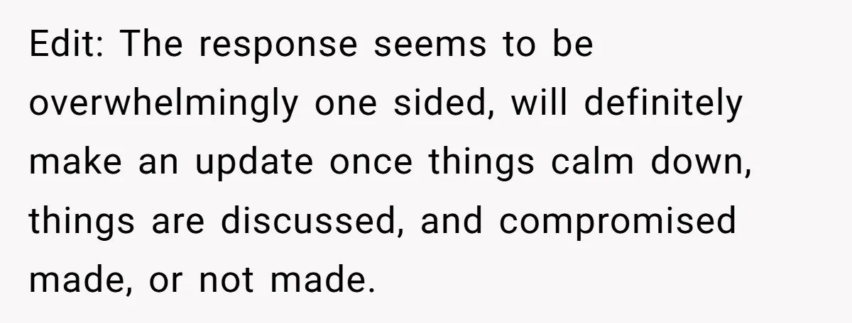 Edit: The response seems to be overwhelmingly one sided, will definitely make an update once things calm down, things are discussed, and compromised made, or not made.