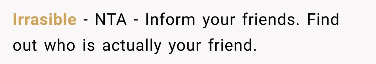Irrasible − NTA - Inform your friends. Find out who is actually your friend.