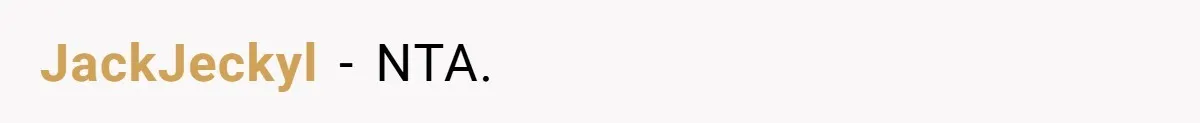 JackJeckyl − NTA.