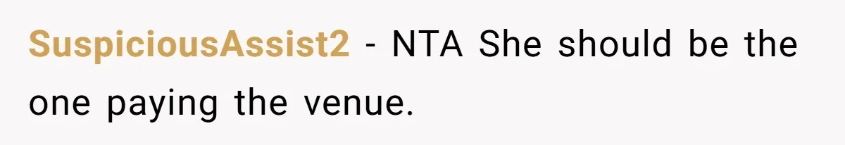 Dad Wants His Daughter To Pay Back The Wedding Costs After She Cheated, But She Thinks He’s Cruel SuspiciousAssist2 − NTA She should be the one paying the venue.