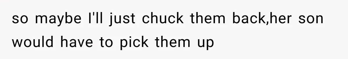 Neighbor Throws Bones Over the Fence, But This Man’s Petty Revenge Leaves Him Speechless so maybe I'll just chuck them back,her son would have to pick them up