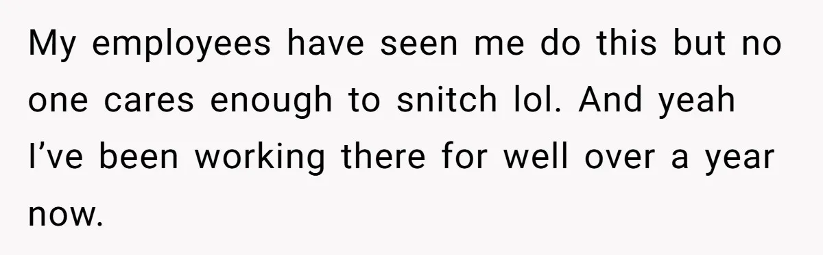 This McDonald's Employee Gives Customers Extra Food And Doesn’t Care About The Consequences My employees have seen me do this but no one cares enough to snitch lol. And yeah I’ve been working there for well over a year now.