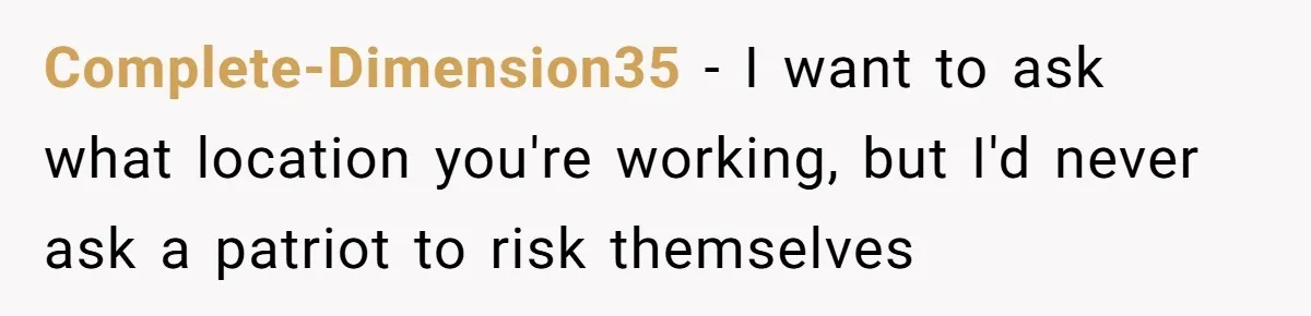 This McDonald's Employee Gives Customers Extra Food And Doesn’t Care About The Consequences Complete-Dimension35 − I want to ask what location you're working, but I'd never ask a patriot to risk themselves