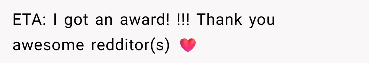 ETA: I got an award! !!! Thank you awesome redditor(s) ❤️