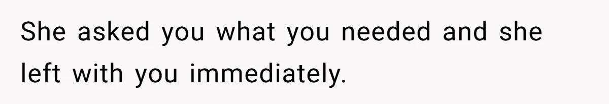 Man’s Past Trauma Brought Up As A Joke. Now His Friend’s Mad For Leaving Without A Word She asked you what you needed and she left with you immediately.