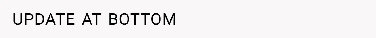 UPDATE AT BOTTOM