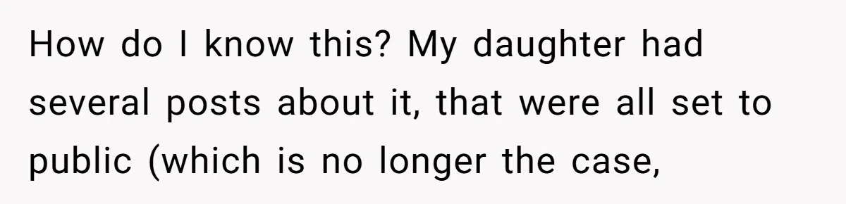 How do I know this? My daughter had several posts about it, that were all set to public (which is no longer the case,