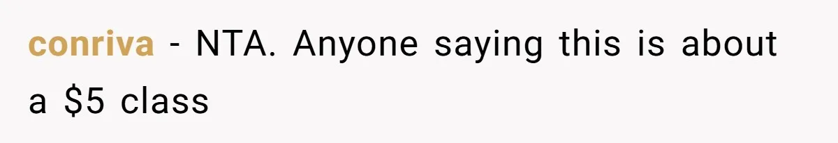 conriva − NTA. Anyone saying this is about a $5 class