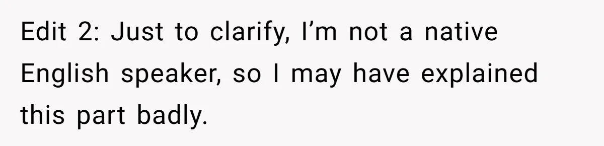 Edit 2: Just to clarify, I’m not a native English speaker, so I may have explained this part badly.