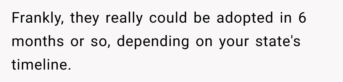 Frankly, they really could be adopted in 6 months or so, depending on your state's timeline.