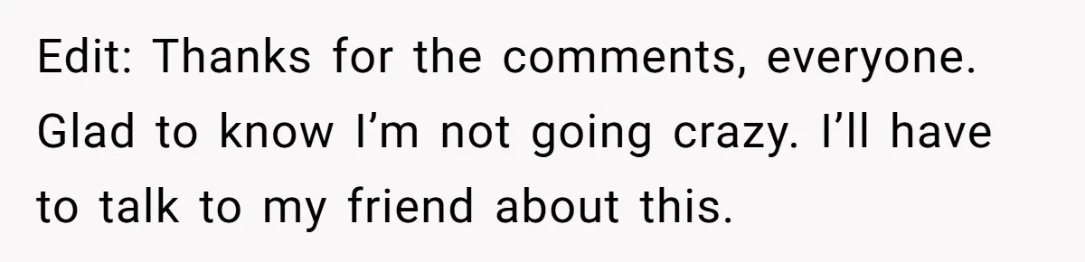 Woman Brought Pad Thai to a Potluck, Then Got Called “Inconsiderate” Over an Allergy No One Told Her About Edit: Thanks for the comments, everyone. Glad to know I’m not going crazy. I’ll have to talk to my friend about this.
