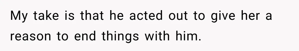 Woman Brought Pad Thai to a Potluck, Then Got Called “Inconsiderate” Over an Allergy No One Told Her About My take is that he acted out to give her a reason to end things with him.