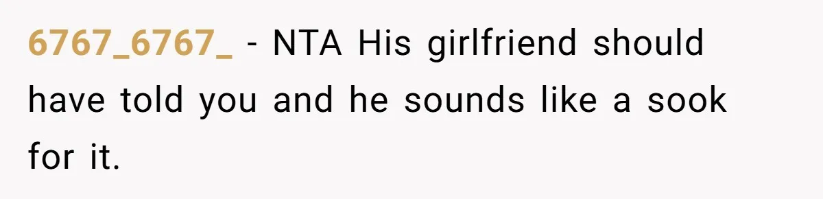 Woman Brought Pad Thai to a Potluck, Then Got Called “Inconsiderate” Over an Allergy No One Told Her About 6767_6767_ − NTA His girlfriend should have told you and he sounds like a sook for it.