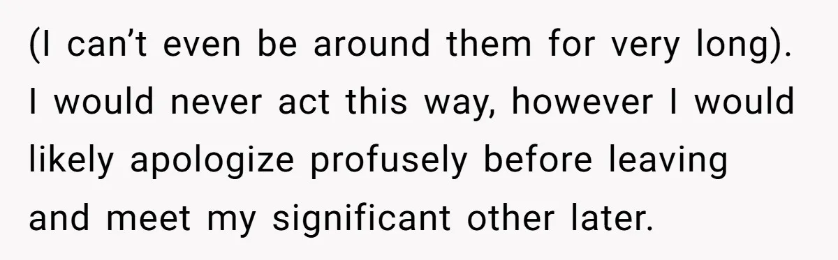 Woman Brought Pad Thai to a Potluck, Then Got Called “Inconsiderate” Over an Allergy No One Told Her About (I can’t even be around them for very long). I would never act this way, however I would likely apologize profusely before leaving and meet my significant other later.