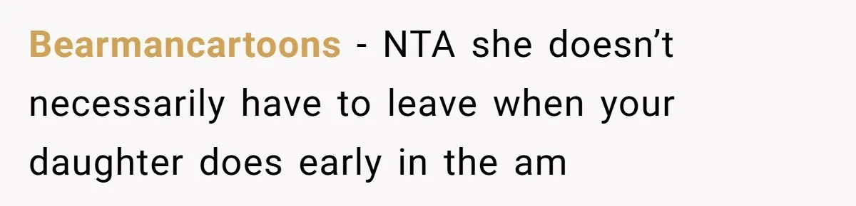 Grandfather Demands Daughter Stop Leaving Sleepover 'Friend' Alone In His House Bearmancartoons − NTA she doesn’t necessarily have to leave when your daughter does early in the am