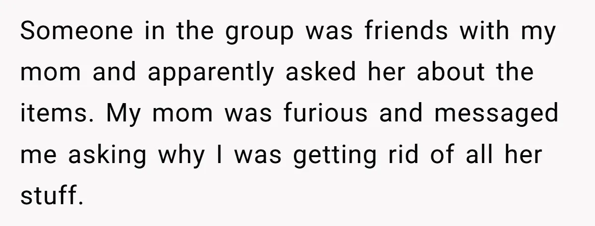 She Gave Away Personalized Gifts Because They Had the “Wrong” Name, and Now Her Family Is Furious Someone in the group was friends with my mom and apparently asked her about the items. My mom was furious and messaged me asking why I was getting rid of...