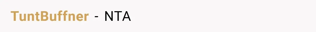 TuntBuffner − NTA