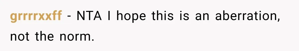 grrrrxxff − NTA I hope this is an aberration, not the norm.