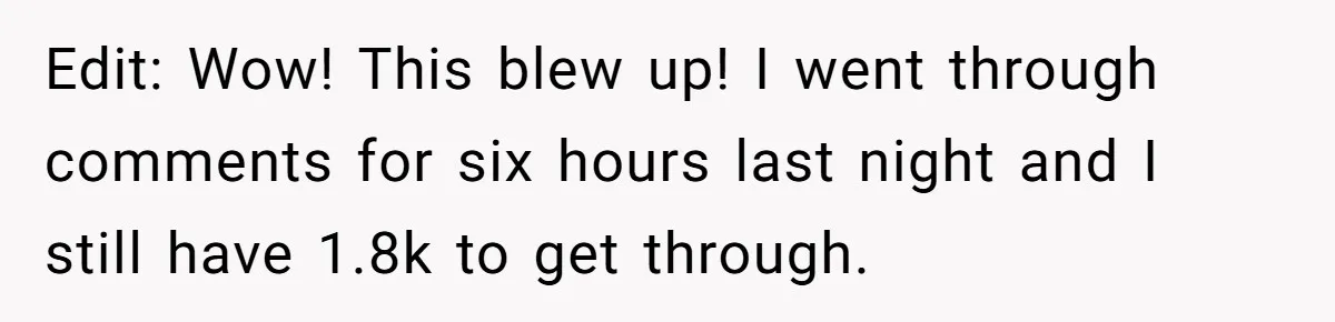 Edit: Wow! This blew up! I went through comments for six hours last night and I still have 1.8k to get through.