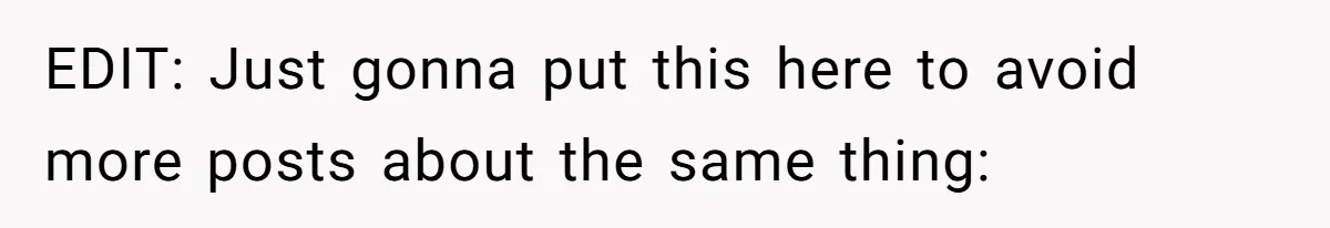 EDIT: Just gonna put this here to avoid more posts about the same thing: