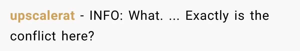 upscalerat − INFO: What. ... Exactly is the conflict here?