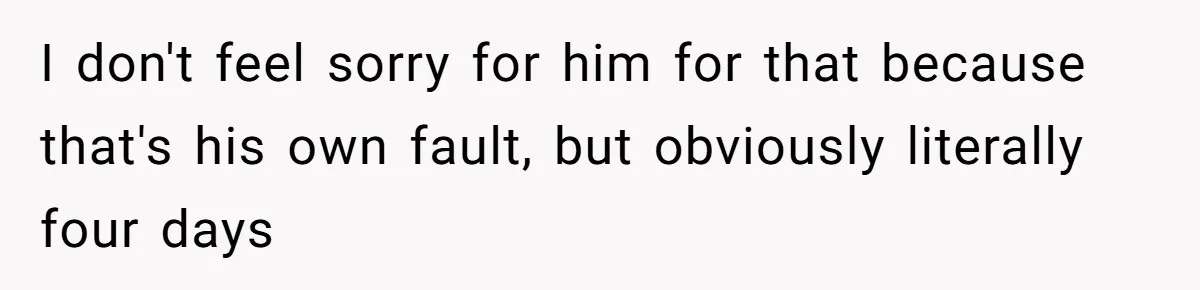 Man Waits Until His Girlfriend Is 39 Weeks Pregnant To Reveal He’s Still Married, Then Backs Out I don't feel sorry for him for that because that's his own fault, but obviously literally four days