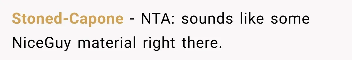 Stoned-Capone − NTA: sounds like some NiceGuy material right there.