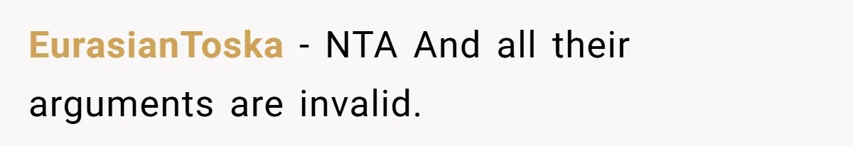 EurasianToska − NTA And all their arguments are invalid.