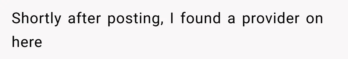 Shortly after posting, I found a provider on here