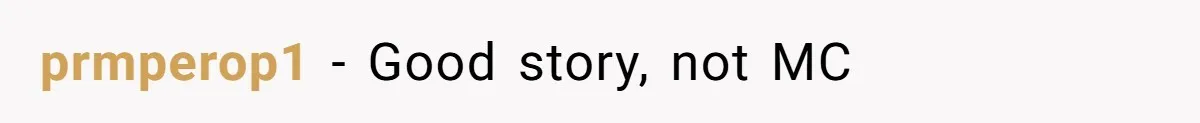 prmperop1 − Good story, not MC