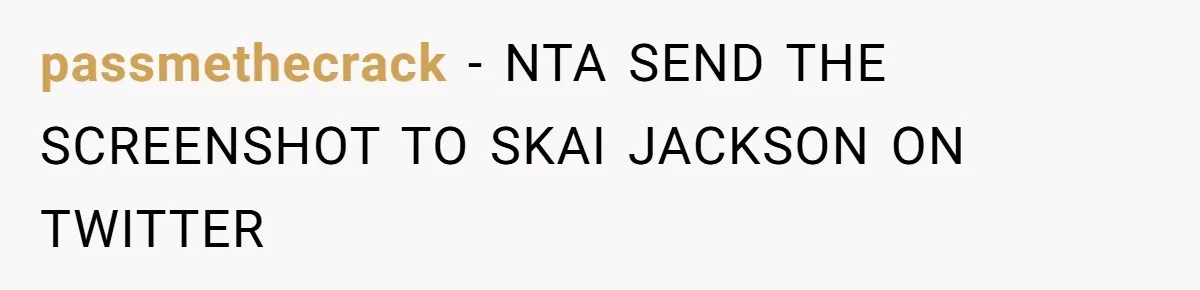 passmethecrack − NTA SEND THE SCREENSHOT TO SKAI JACKSON ON TWITTER