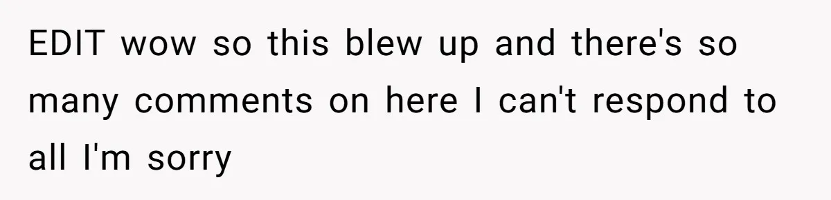 EDIT wow so this blew up and there's so many comments on here I can't respond to all I'm sorry