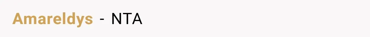 Amareldys − NTA