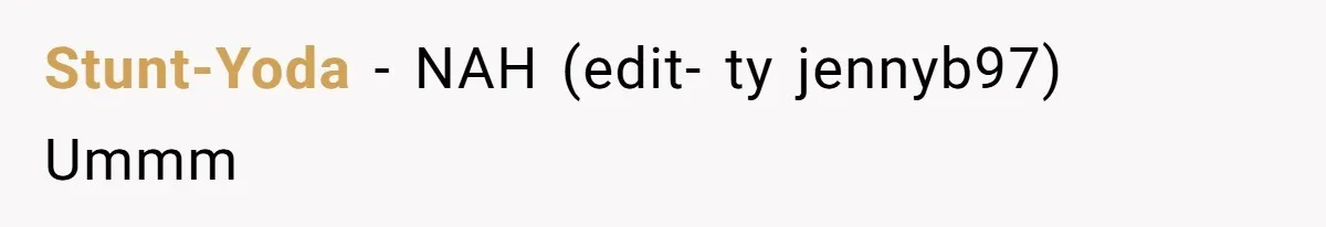 Stunt-Yoda − NAH (edit- ty jennyb97) Ummm