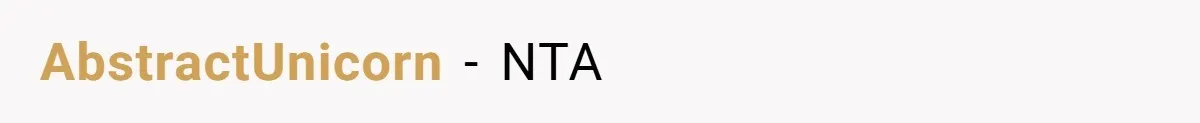 AbstractUnicorn − NTA