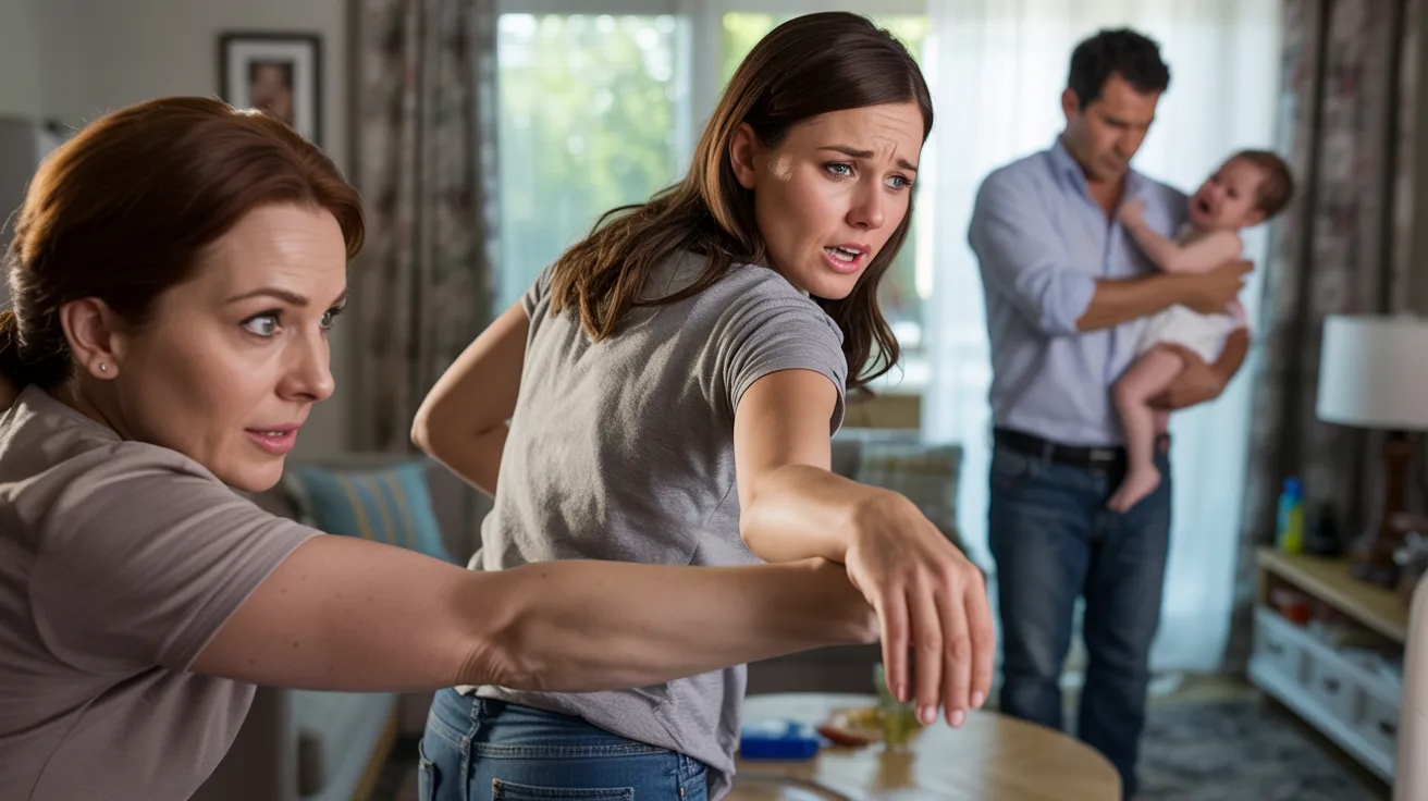 A Woman Tried to Take Her Baby Home. Her Mother-in-Law Physically Stopped Her