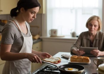 She Just Wanted to Eat an Egg Sandwich… Not Defend It