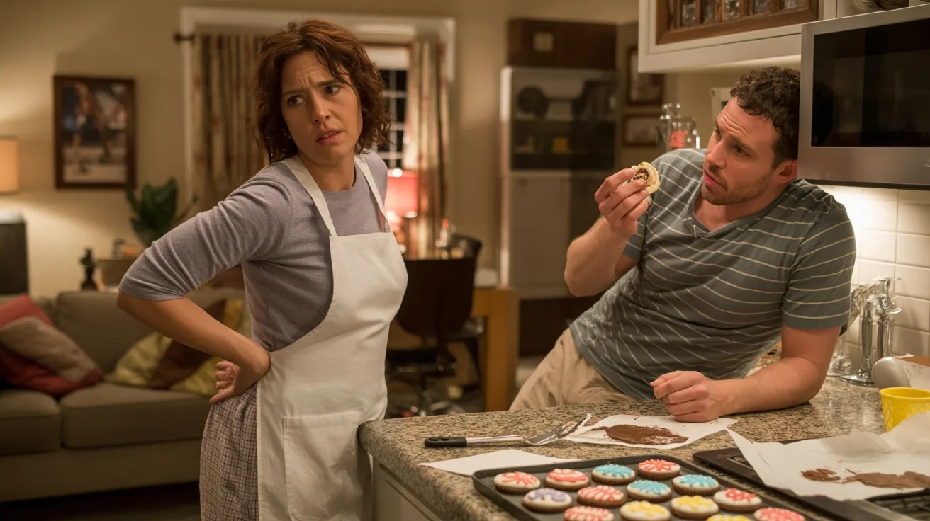 Woman Spends Hours Baking Perfect Gift Cookies, Husband Eats One Anyway And Calls It “No Big Deal”