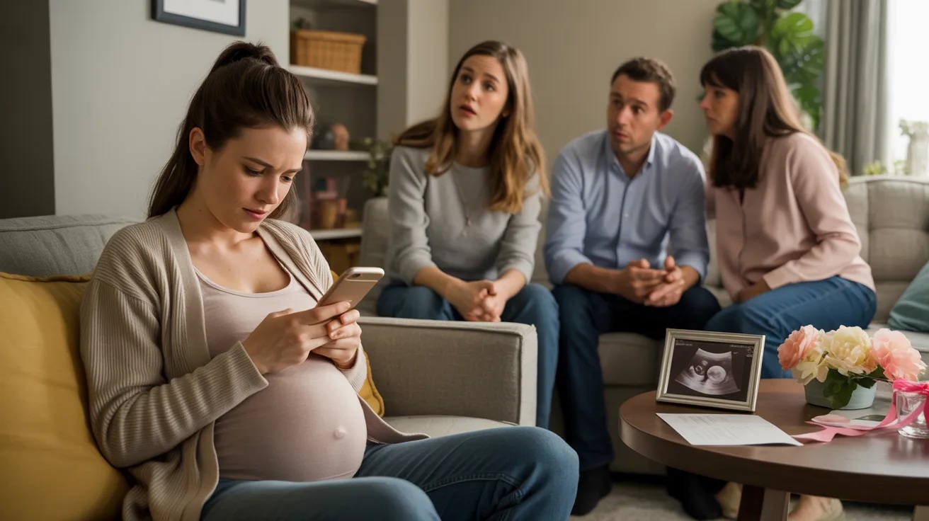 Woman Announces 6-Month Pregnancy A Week After SIL, Now Family Says She Stole The Spotlight