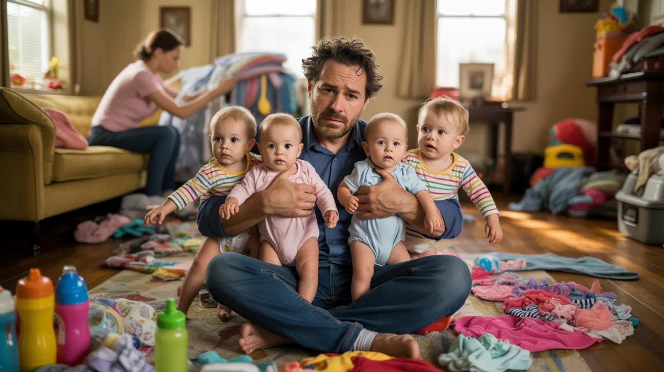 Dad Mixed Up His Triplets So Badly, The Kids Basically Chose Their Own Names