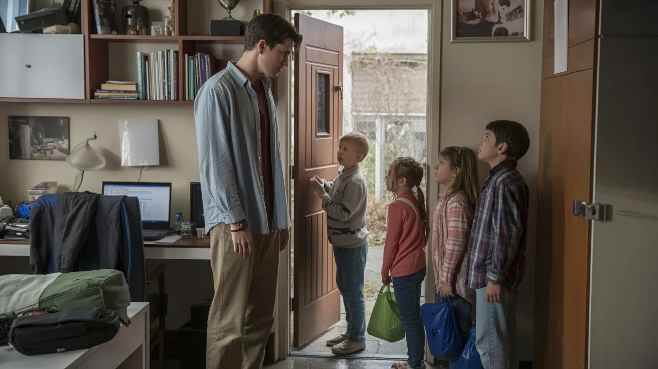 University Student Comes Home To Find All Four Younger Siblings Dumped On His Doorstep