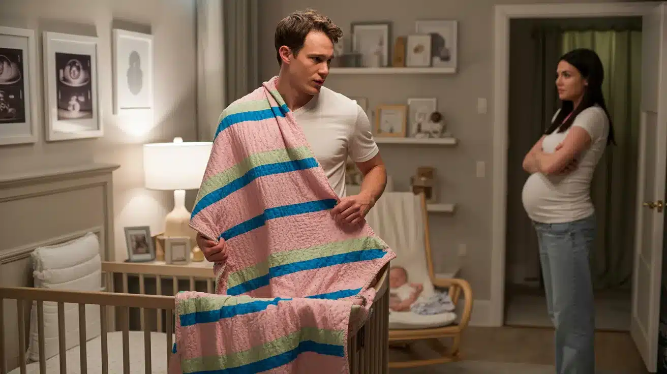 His Late Mother Never Got to Make a Blanket for His Baby, So His Father Tried Instead. His Wife Hated It Because It Clashed With the Nursery