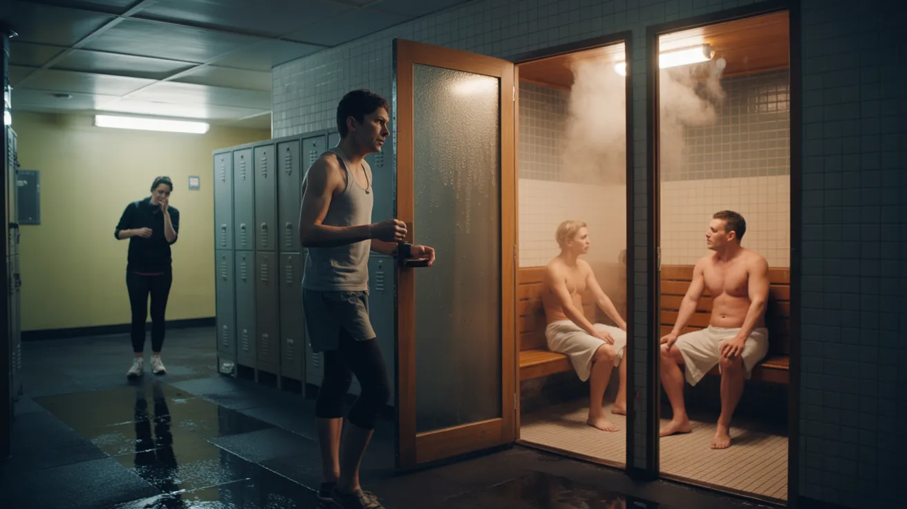 Gym Bro Calls Himself “Alpha” Until One Awkward Steam Room Moment Changes Everything