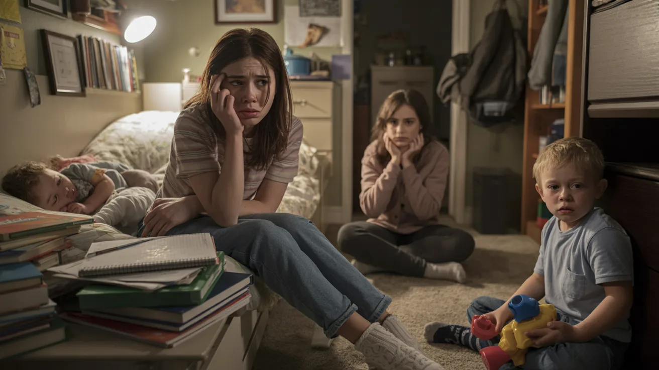 A 15-Year-Old Girl Finally Snapped After Being Expected to Raise Her Sister’s Kids Instead of Studying for Finals