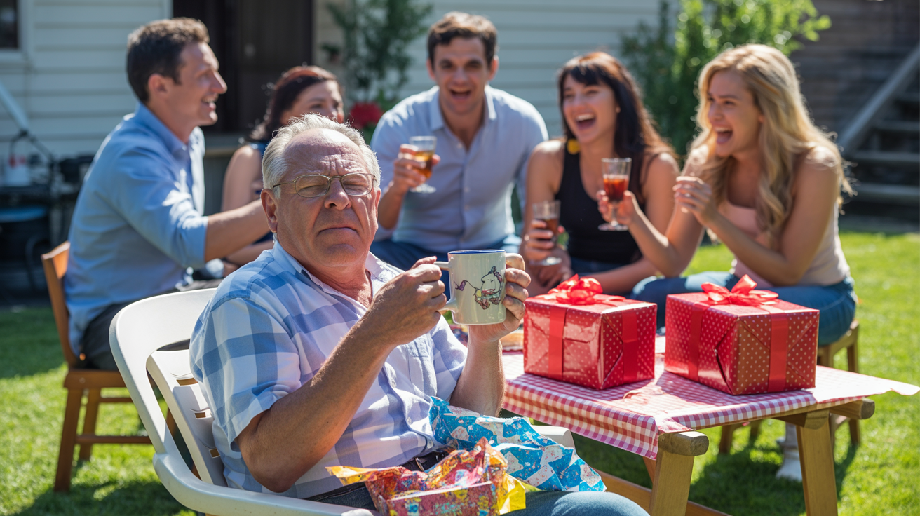 Wife Gifts 17 Used Coffee Mugs To Grumpy FIL After He Lectures Her On Being "Wasteful"