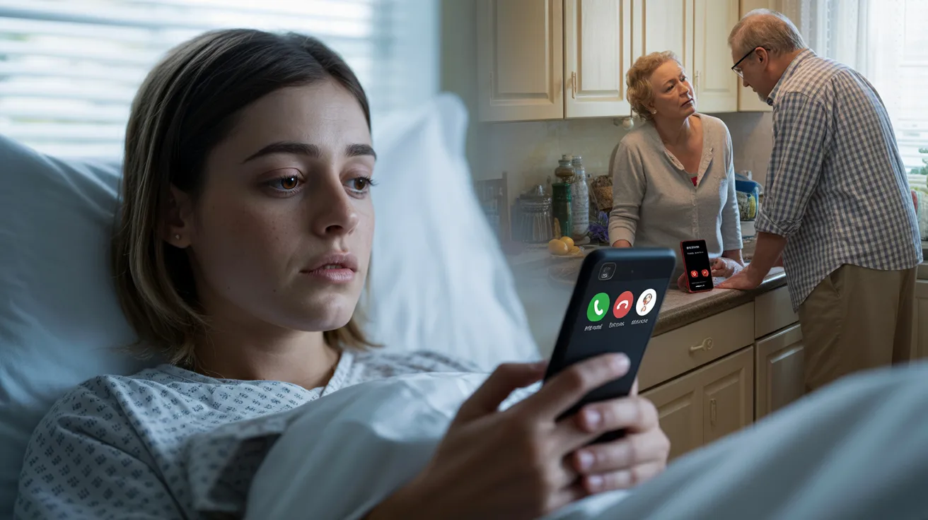 She Didn’t Tell Her Parents She Was Hospitalized for a Week After Years of Missed Calls, and Now the Family Is Divided She Didn’t Tell Her Parents She Was Hospitalized for a Week After Years of Missed Calls, and Now the Family Is Divided