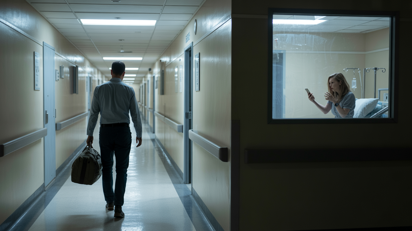Man Walks Out Of Delivery Room After Revealing He Knows the Baby Belongs To Girlfriend's Secret Lover